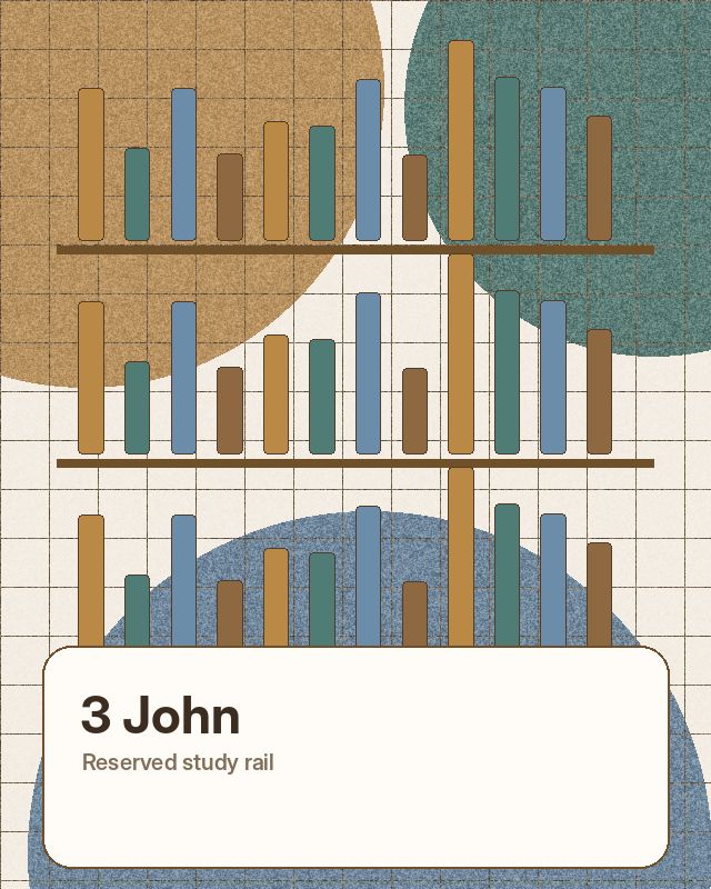 Editorial image for 3 john on La Grande Commission.