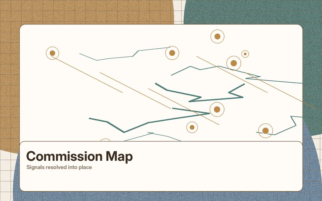 Editorial image for commission map on La Grande Commission.